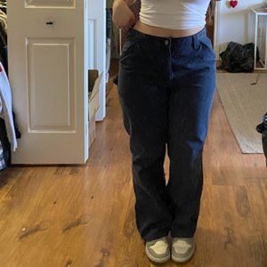 BLUE CARHARTT WORK PANTS